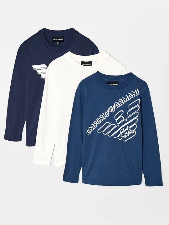 Zdjęcie produktu Bluzka z długim rękawem Emporio Armani biały