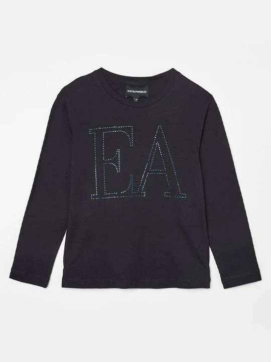 Zdjęcie produktu Bluzka z długim rękawem Emporio Armani czarny