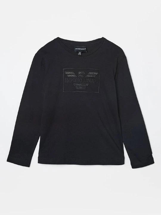 Zdjęcie produktu Bluzka z długim rękawem Emporio Armani czarny