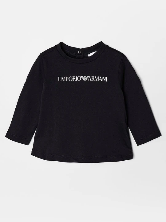 Zdjęcie produktu Bluzka z długim rękawem Emporio Armani granatowy
