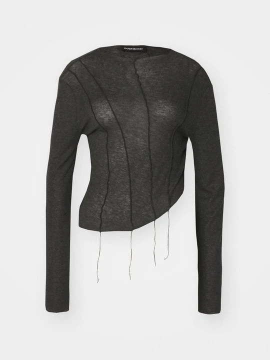 Zdjęcie produktu Bluzka z długim rękawem Even&Odd By Zalando ciemnoszary