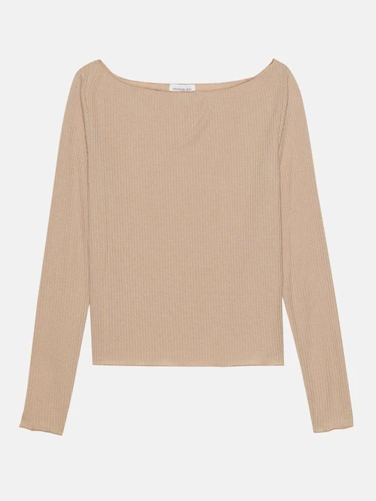 Zdjęcie produktu Bluzka z długim rękawem Even&Odd By Zalando beżowy