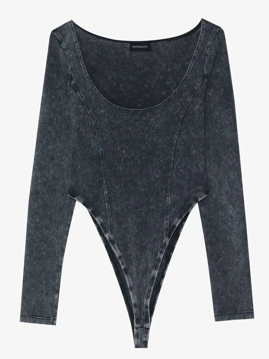 Zdjęcie produktu Bluzka z długim rękawem Even&Odd By Zalando antracytowy