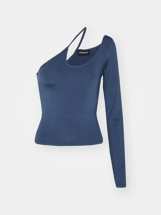 Zdjęcie produktu Bluzka z długim rękawem Even&Odd By Zalando granatowy