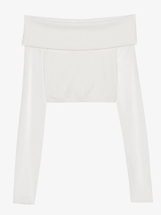 Zdjęcie produktu Bluzka z długim rękawem Even&Odd By Zalando biały