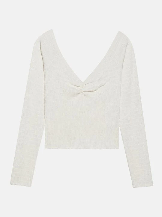 Zdjęcie produktu Bluzka z długim rękawem Even&Odd By Zalando mleczny