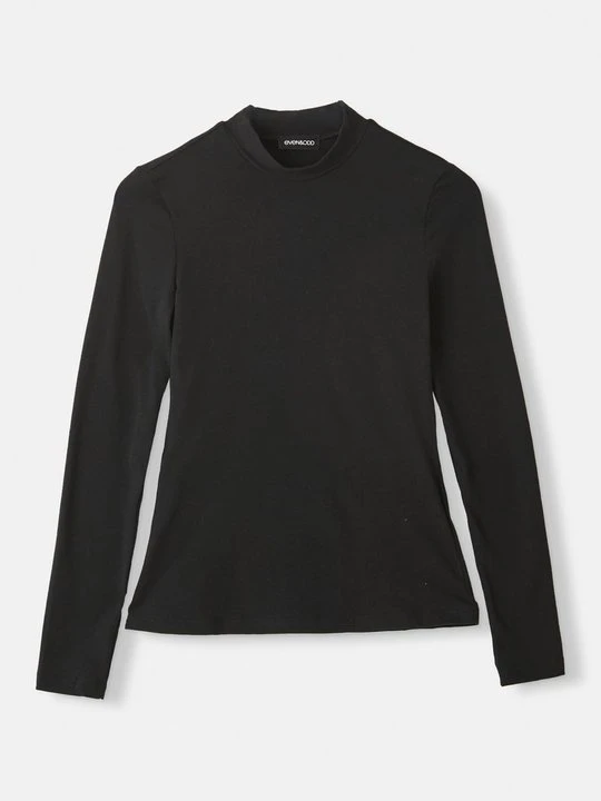 Zdjęcie produktu Bluzka z długim rękawem Even&Odd By Zalando czarny