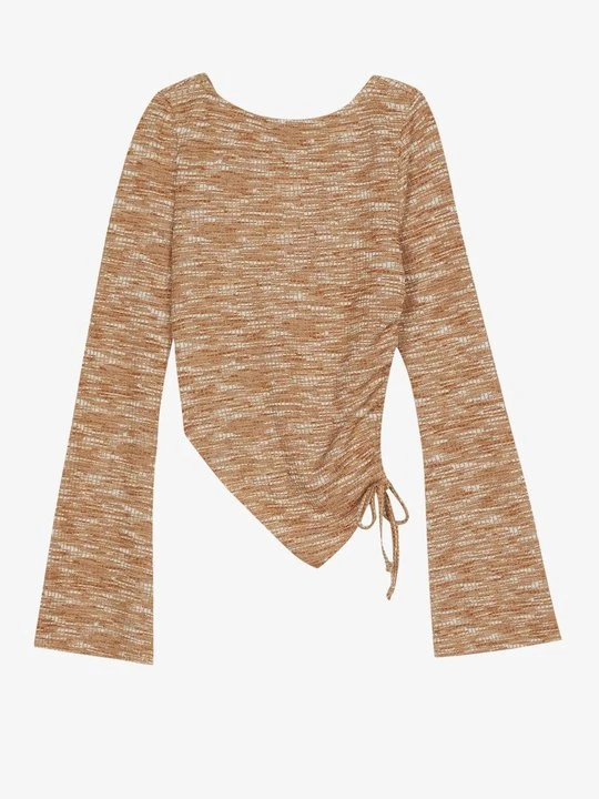 Zdjęcie produktu Bluzka z długim rękawem Even&Odd By Zalando pomarańczowy