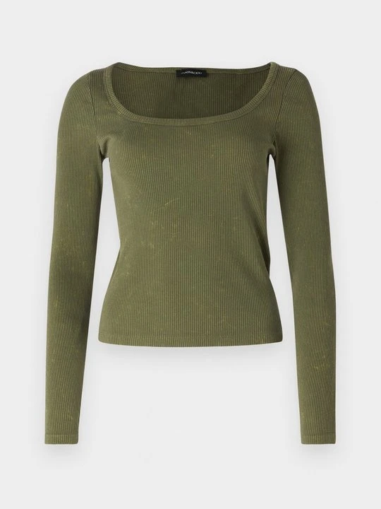 Zdjęcie produktu Bluzka z długim rękawem Even&Odd khaki
