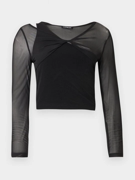 Zdjęcie produktu Bluzka z długim rękawem Even&Odd By Zalando czarny
