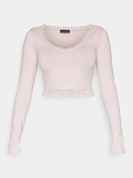 Zdjęcie produktu Bluzka z długim rękawem Even&Odd By Zalando jasnoróżowy