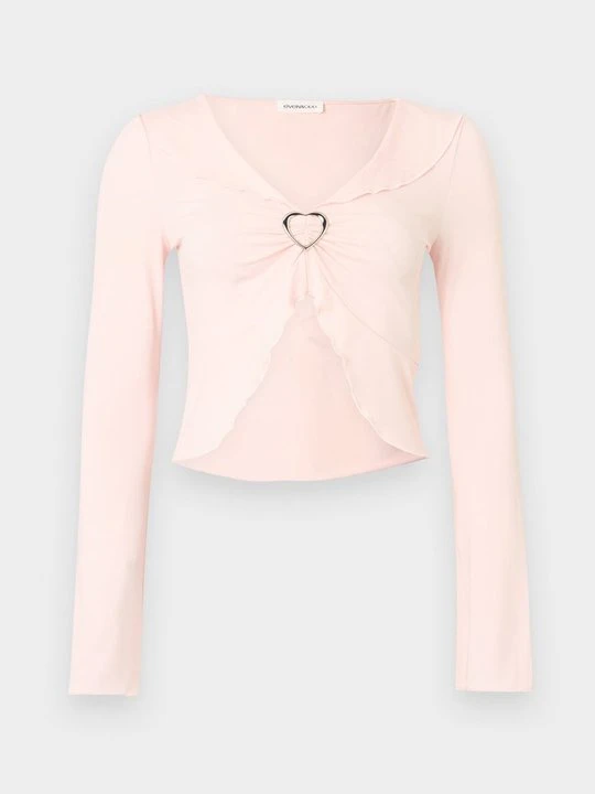 Zdjęcie produktu Bluzka z długim rękawem Even&Odd By Zalando różowy