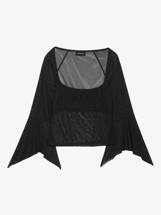 Zdjęcie produktu Bluzka z długim rękawem Even&Odd By Zalando czarny