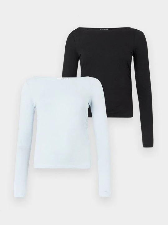 Zdjęcie produktu Bluzka z długim rękawem Even&Odd By Zalando jasnoniebieski