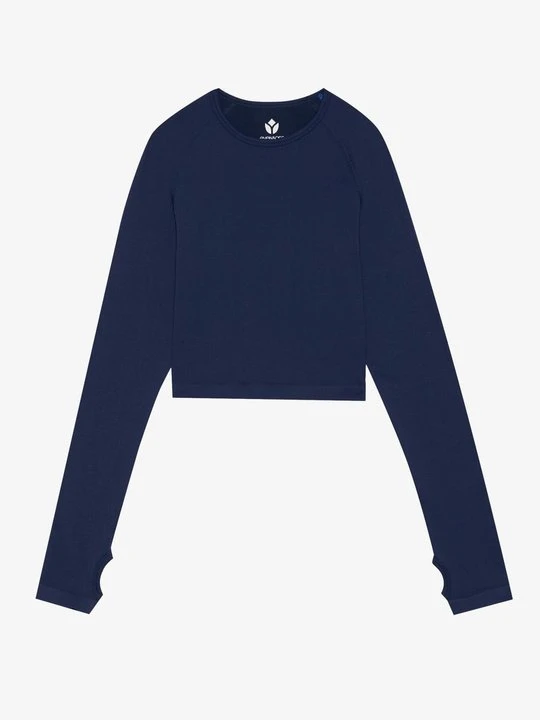 Zdjęcie produktu Bluzka z długim rękawem Even&Odd Active By Zalando granatowy