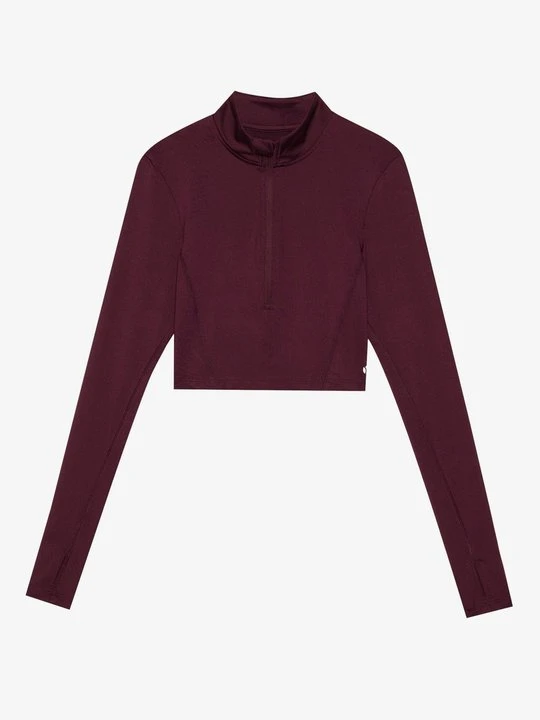Zdjęcie produktu Bluzka z długim rękawem Even&Odd bordowy