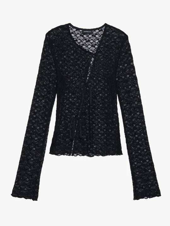 Zdjęcie produktu Bluzka z długim rękawem Even&Odd By Zalando czarny