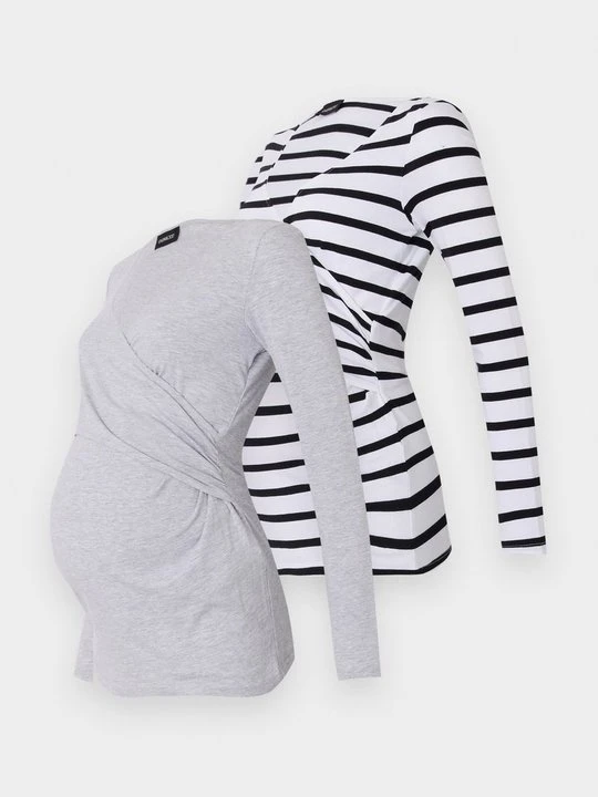 Zdjęcie produktu Bluzka z długim rękawem Even&Odd Maternity By Zalando czarny