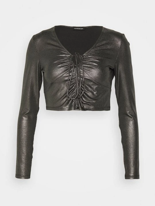 Zdjęcie produktu Bluzka z długim rękawem Even&Odd Petite By Zalando czarny