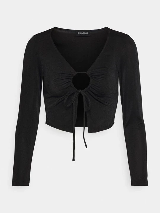 Zdjęcie produktu Bluzka z długim rękawem Even&Odd Petite By Zalando czarny