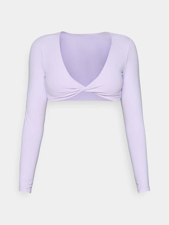 Zdjęcie produktu Bluzka z długim rękawem Fabletics liliowy
