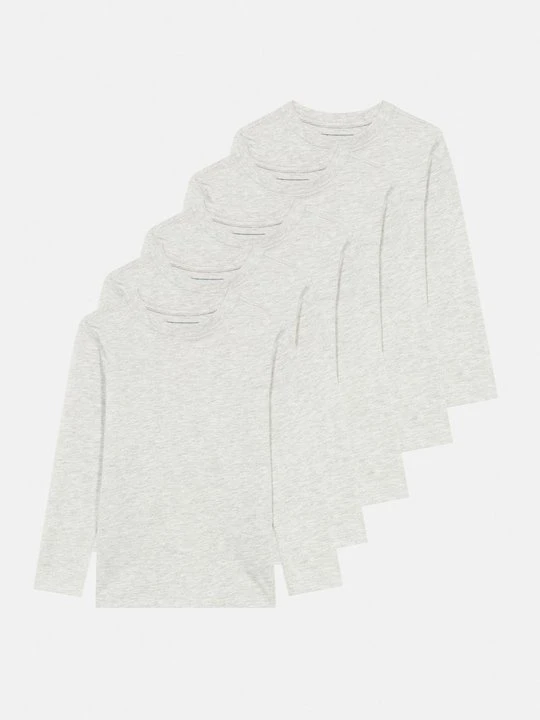 Zdjęcie produktu Bluzka z długim rękawem Friboo By Zalando jasnoszary melanż