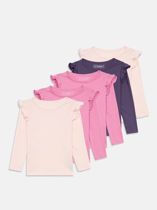 Zdjęcie produktu Bluzka z długim rękawem Friboo By Zalando różowy
