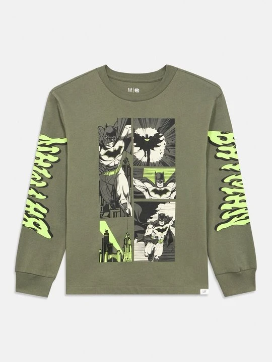 Zdjęcie produktu Bluzka z długim rękawem GAP khaki