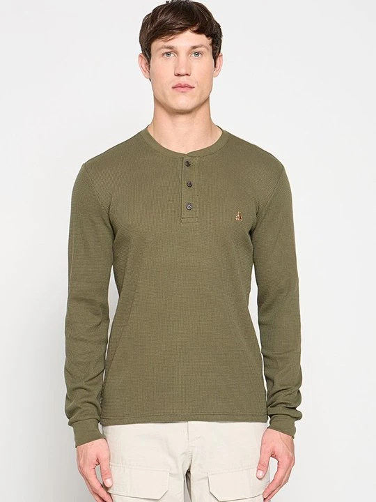 Zdjęcie produktu Bluzka z długim rękawem GAP khaki