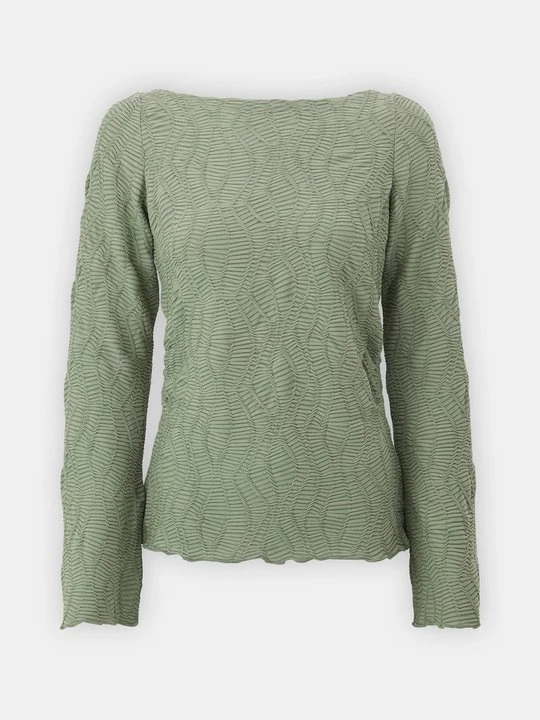 Zdjęcie produktu Bluzka z długim rękawem Gina Tricot różowy
