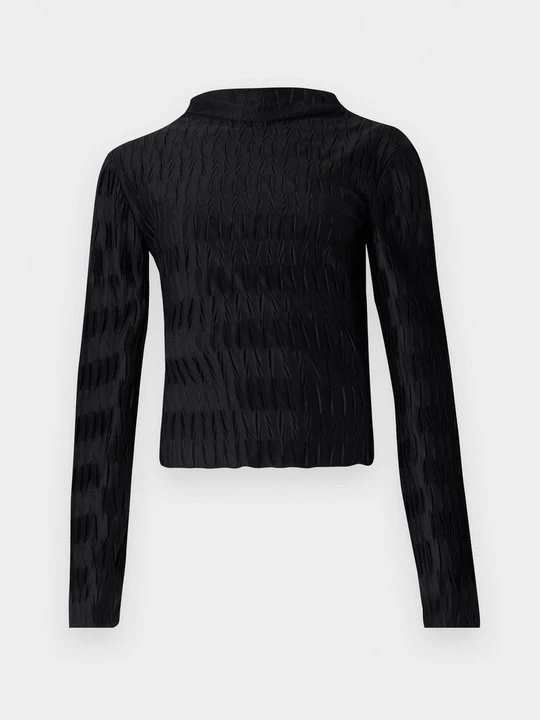 Zdjęcie produktu Bluzka z długim rękawem Gina Tricot czarny