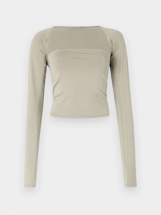 Zdjęcie produktu Bluzka z długim rękawem Gina Tricot szary
