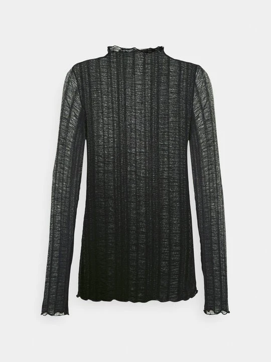 Zdjęcie produktu Bluzka z długim rękawem Gina Tricot czarny