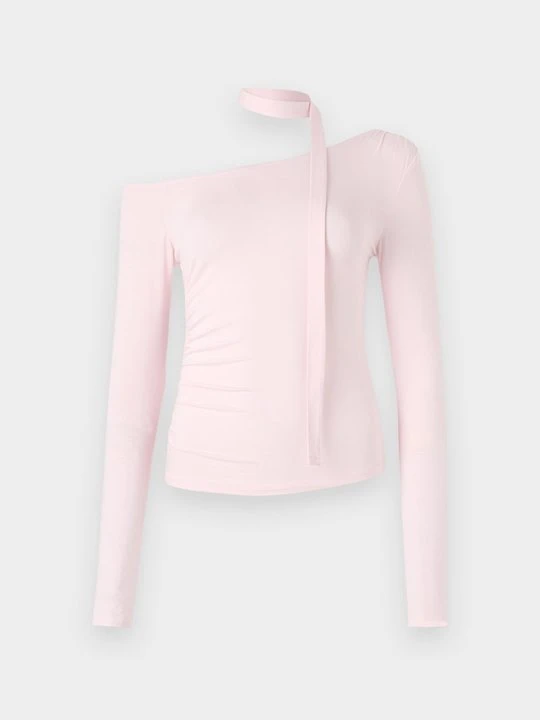 Zdjęcie produktu Bluzka z długim rękawem Gina Tricot jasnoróżowy