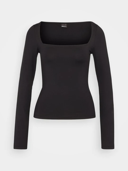 Zdjęcie produktu Bluzka z długim rękawem Gina Tricot czarny