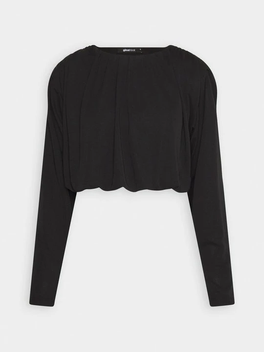 Zdjęcie produktu Bluzka z długim rękawem Gina Tricot czarny