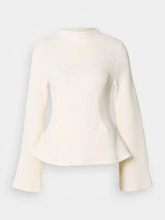Zdjęcie produktu Bluzka z długim rękawem Gina Tricot mleczny