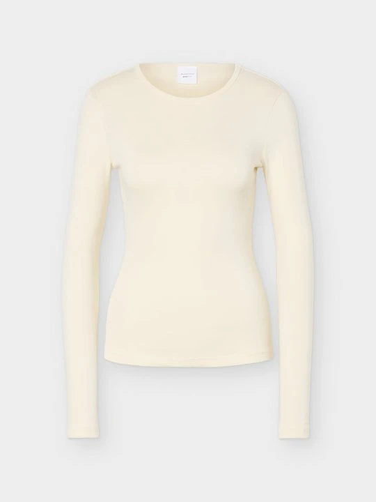 Zdjęcie produktu Bluzka z długim rękawem Gina Tricot jasnożółty