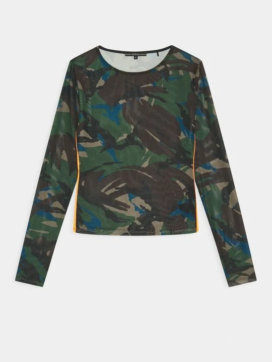 Zdjęcie produktu Bluzka z długim rękawem Guess khaki