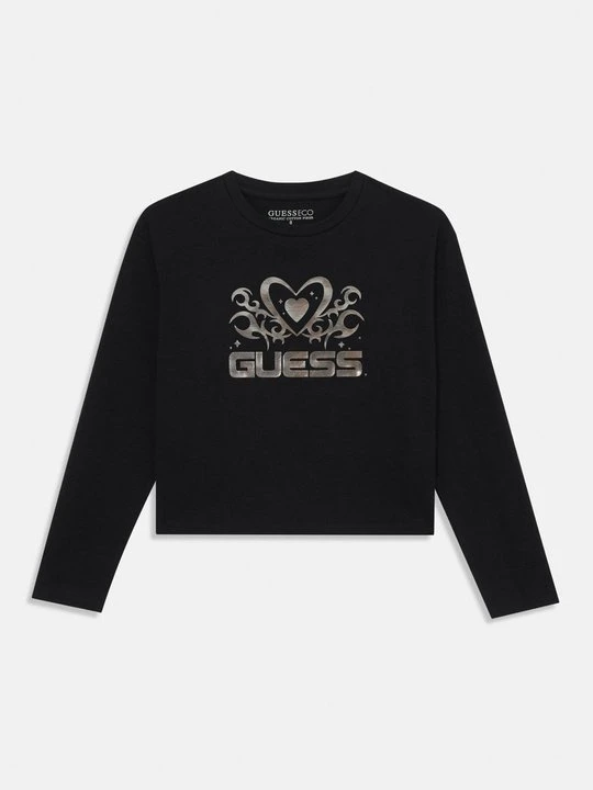 Zdjęcie produktu Bluzka z długim rękawem Guess czarny