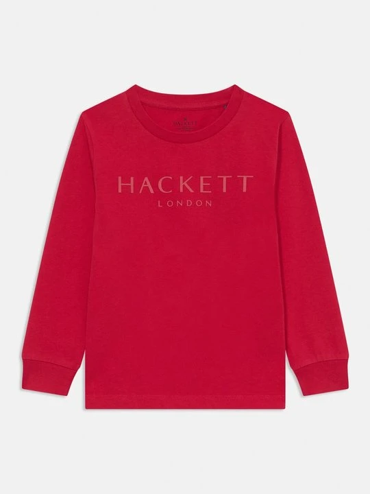 Zdjęcie produktu Bluzka z długim rękawem Hackett London czerwony