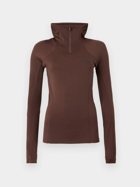 Zdjęcie produktu Bluzka z długim rękawem Han Kjøbenhavn brązowy