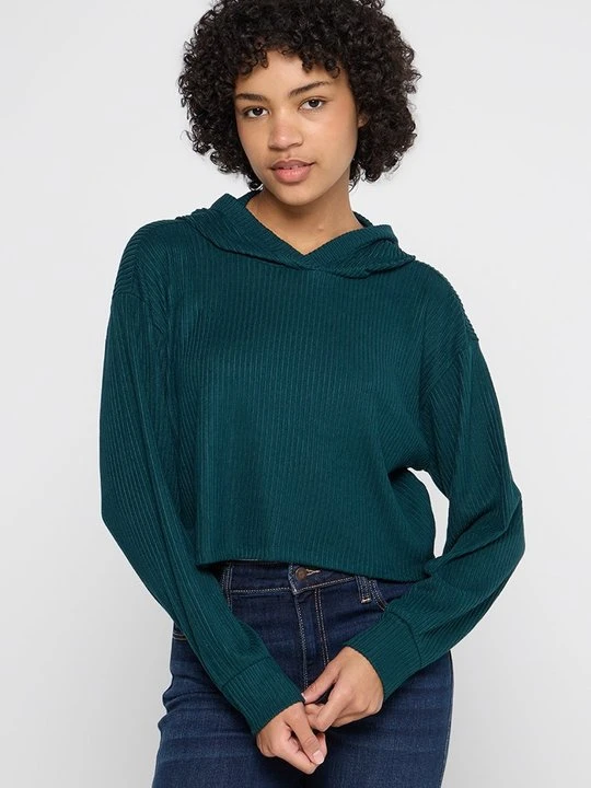 Zdjęcie produktu Bluzka z długim rękawem Hollister Co. zielony