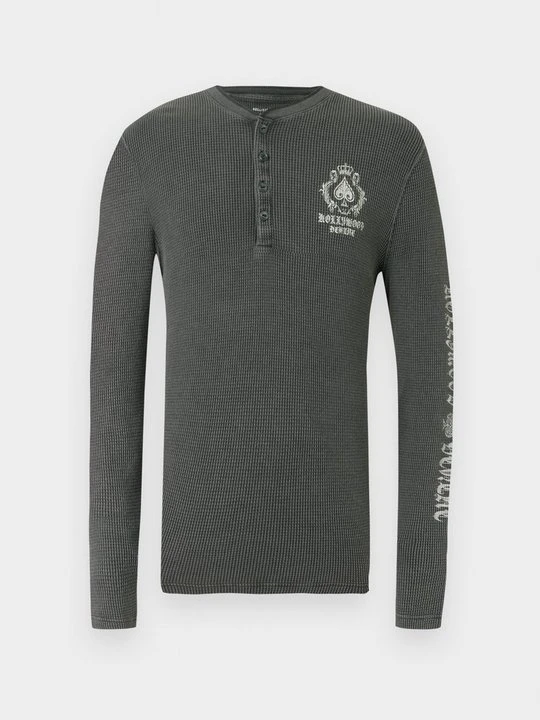 Zdjęcie produktu Bluzka z długim rękawem Hollister Co. szary