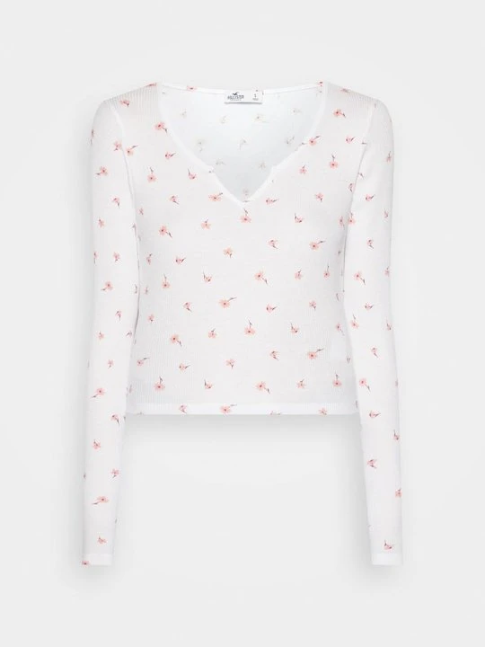Zdjęcie produktu Bluzka z długim rękawem Hollister Co. szary