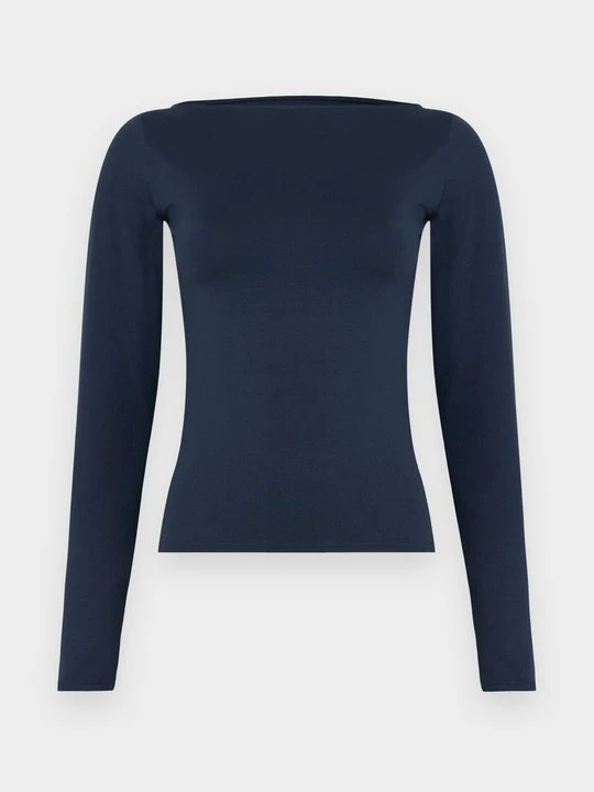 Zdjęcie produktu Bluzka z długim rękawem Hollister Co. niebieski