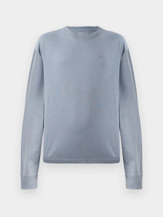 Zdjęcie produktu Bluzka z długim rękawem Hollister Co. niebieski