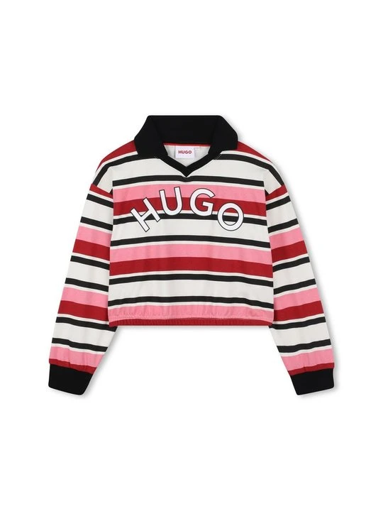 Zdjęcie produktu Bluzka z długim rękawem Hugo jagodowy