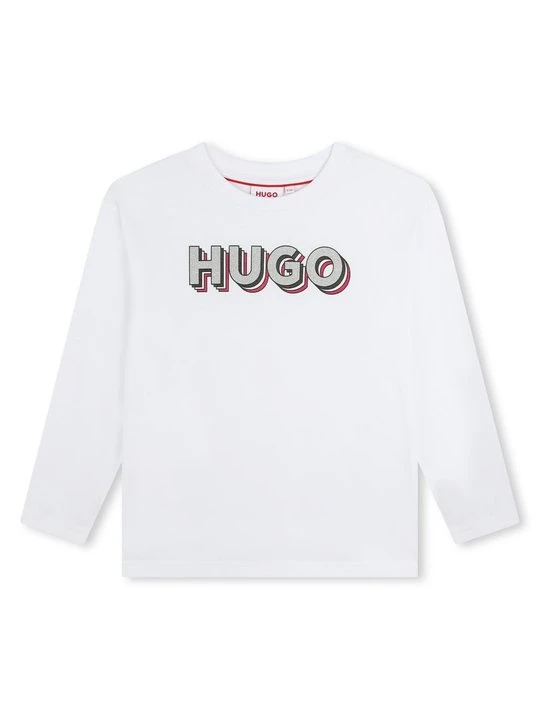 Zdjęcie produktu Bluzka z długim rękawem Hugo biały