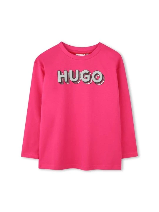 Zdjęcie produktu Bluzka z długim rękawem Hugo różowy